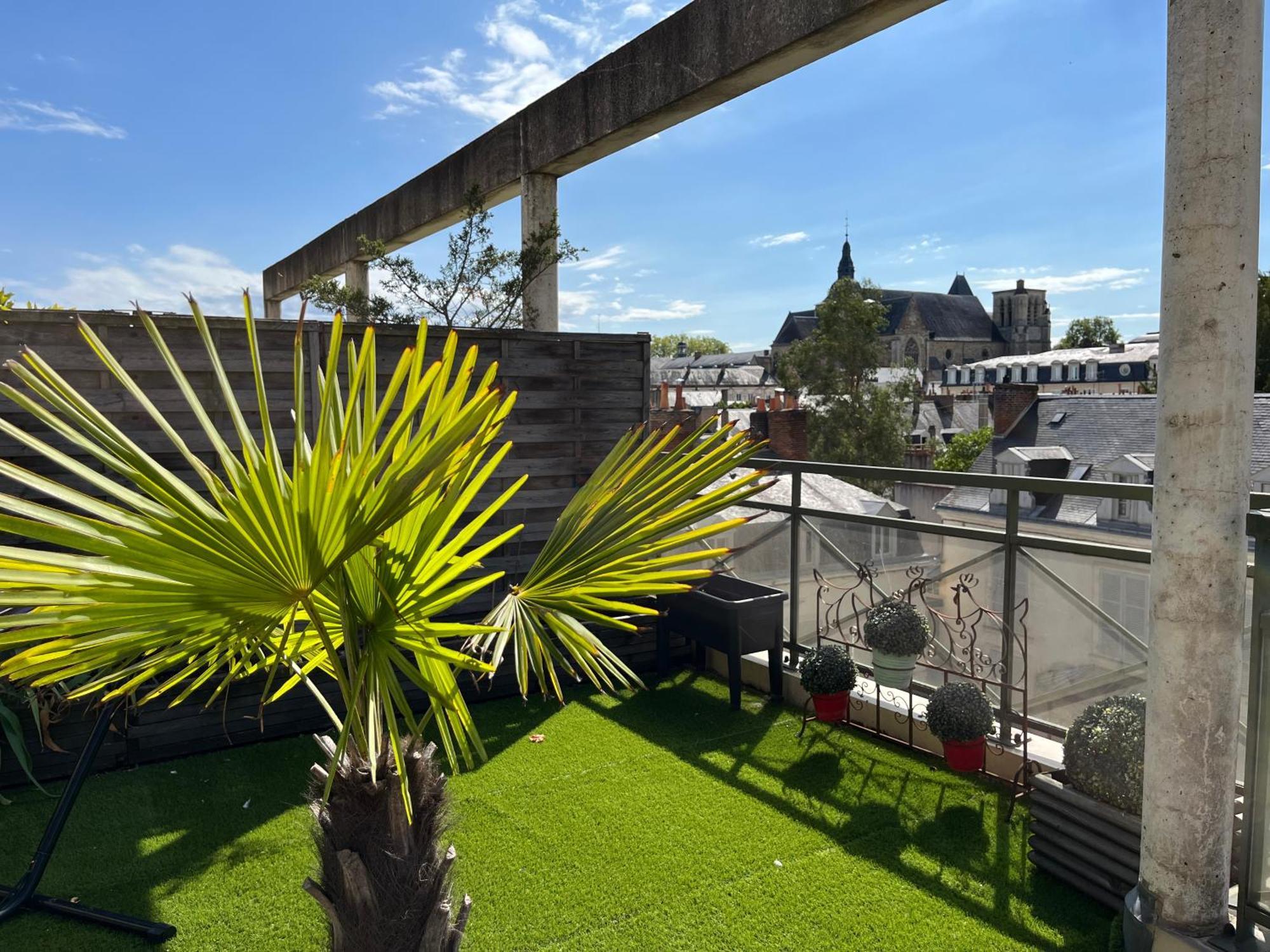 Le Roof Top - Centre Ville - Double Garage - 6 Pers เลอม็องส์ ภายนอก รูปภาพ